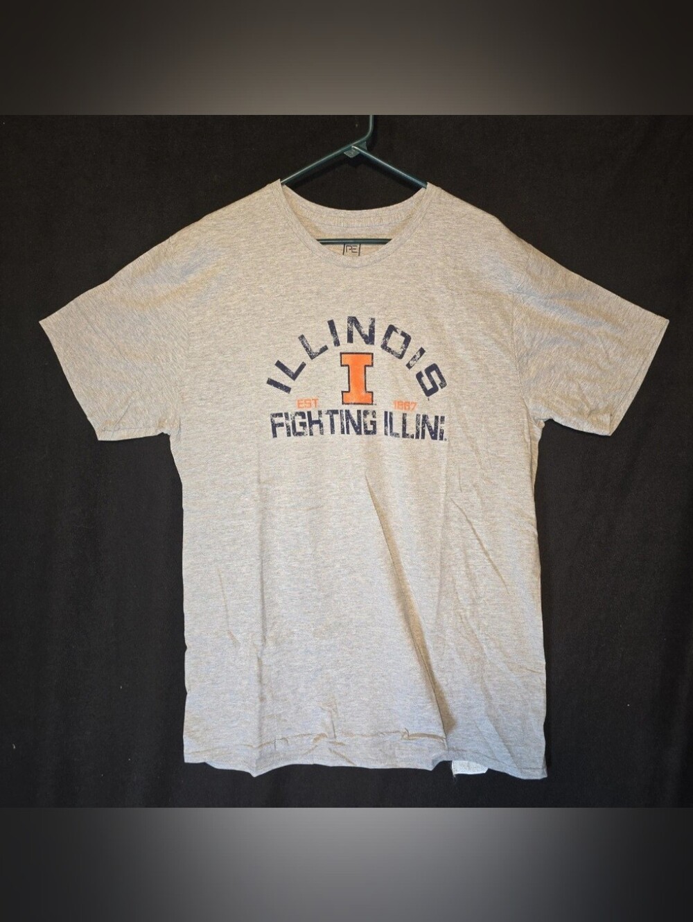 Illinois Fighting Illini T-Shirt Mens XL Deadstock NWOT Vintage PROEDGE